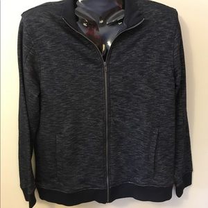 Calvin Klein Navy Captains Zip Up Jacket